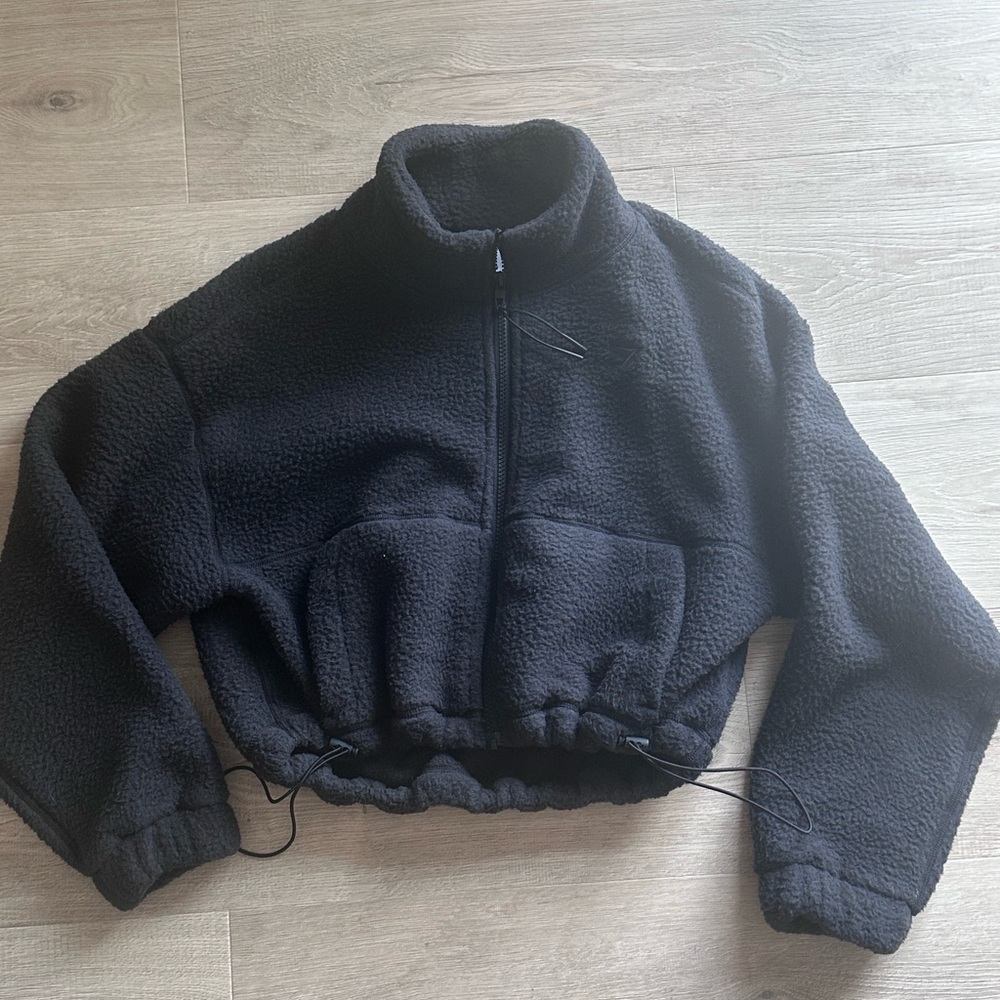 Gymshark Black Teddy Jacket